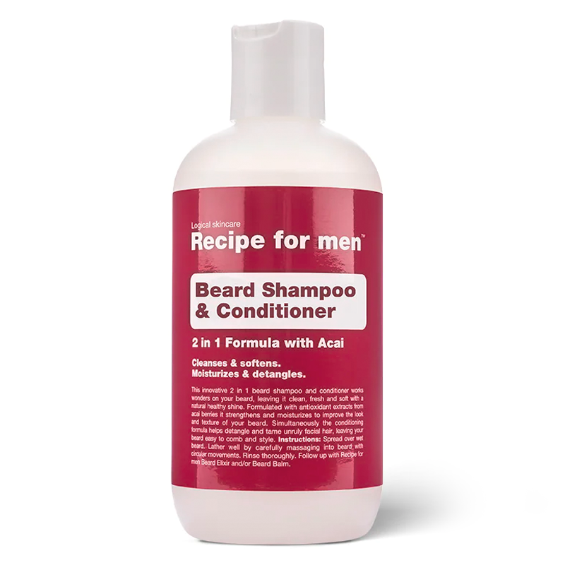 Recipe for men Beard Shampoo & Conditioner (250 ml) thumbnail