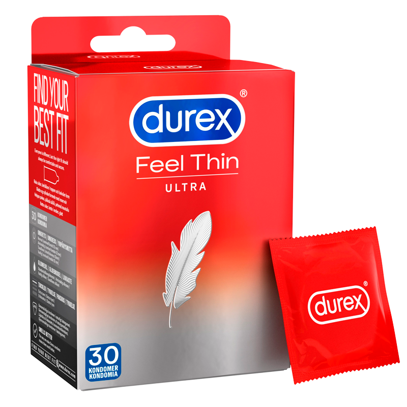Billede af Durex Featherlite Ultra Kondomer Big Pack (30 stk)