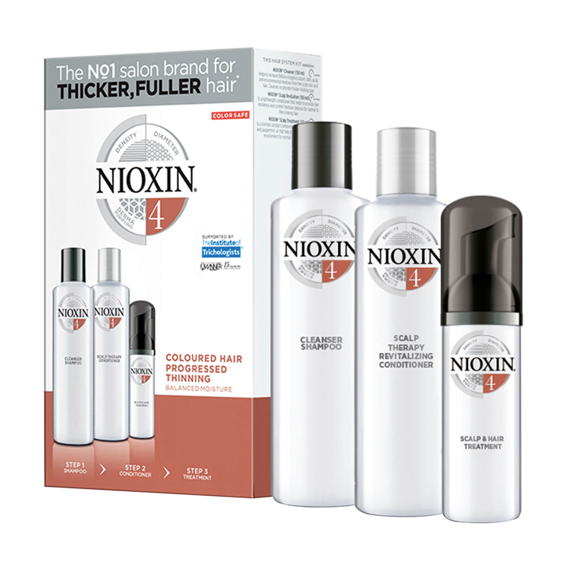 Nioxin Hair System Kit 4 For Damaged Coloured Hair thumbnail