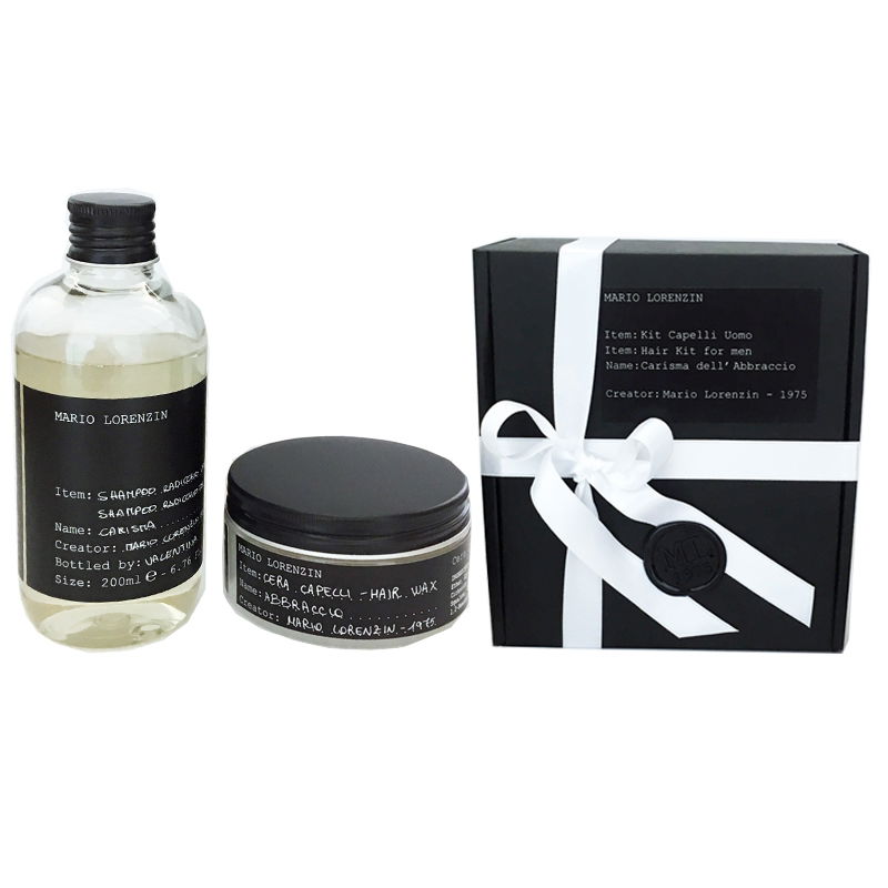 Mario Lorenzin 1975 Shampoo For Men + Hair Wax Carisma Dell'Abbraccio thumbnail