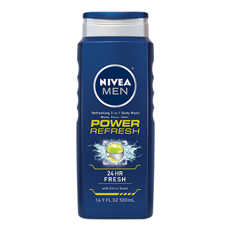 Nivea Power Refresh 3-in-1 Shower Gel (500 ml) thumbnail