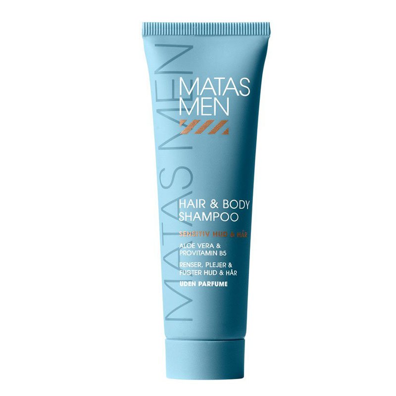 Billede af Matas Men Hair & Bodyshampoo Sensitiv Hud (50 ml)