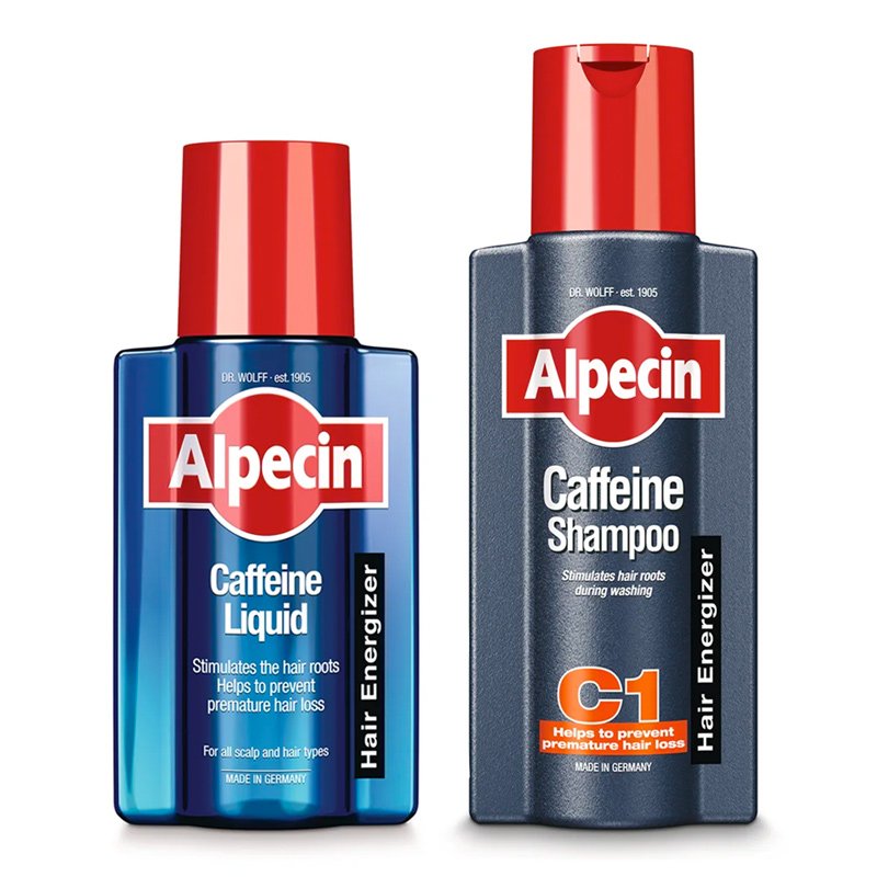 Alpecin Koffein Shampoo C1 (250 ml) + Alpecin Koffein Liquid (200 ml) thumbnail