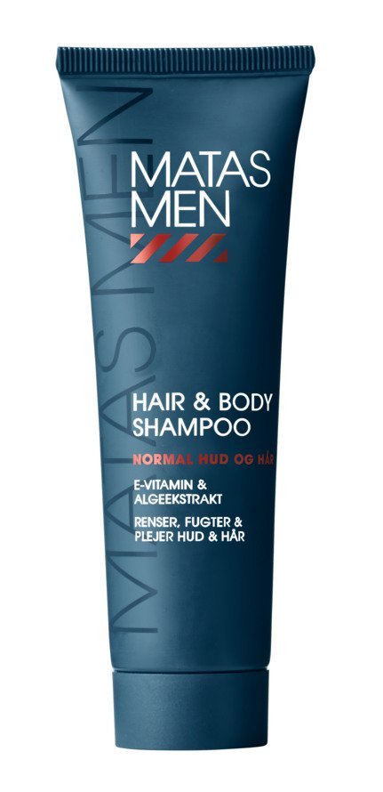 Billede af Matas Men Hair & Bodyshampoo Normal hud (50 ml)