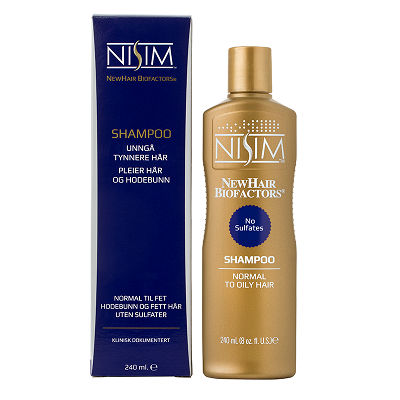 Køb Nisim Shampoo Normal Dry Hair hos Made4Men I