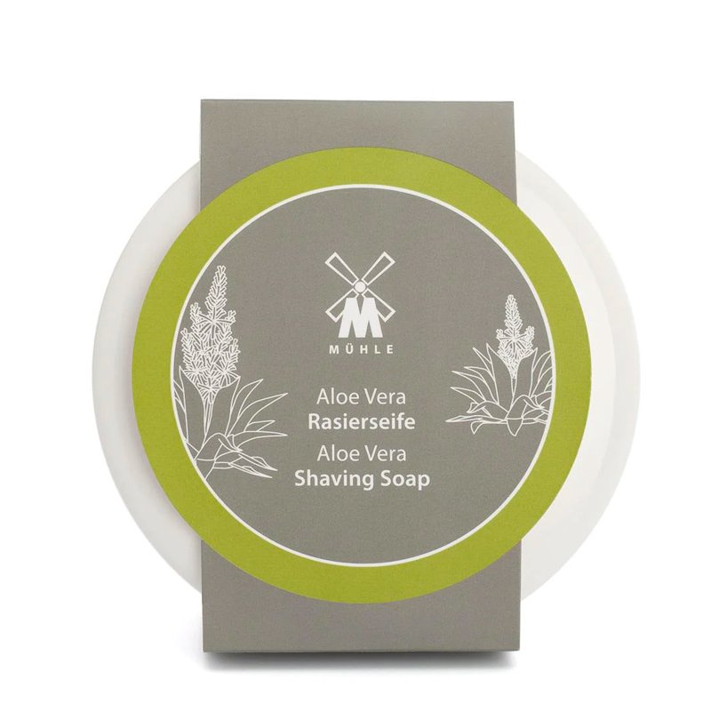 Mühle Shaving Soap - Aloe Vera (65 g i porcelænsskål)