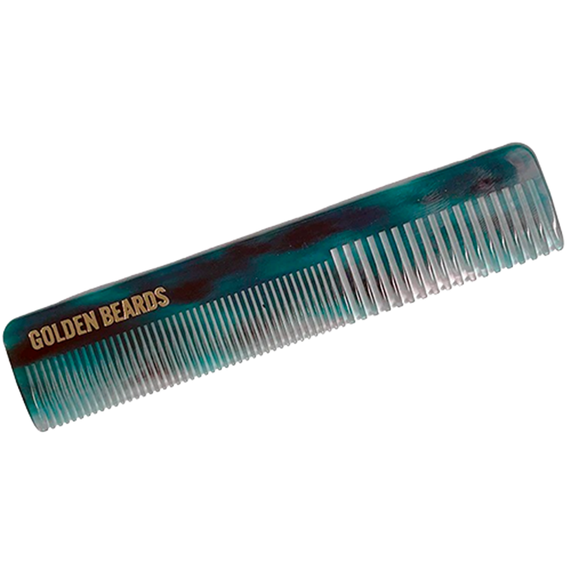 Se Golden Beards Beard Comb 100% Biocomb (1 stk) hos Made4men