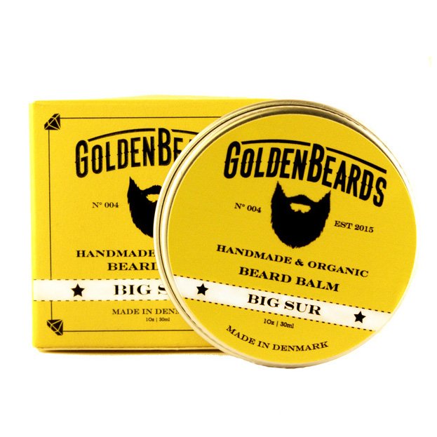 Se Golden Beards Økologisk Skægbalm - Big Sur (30 ml) hos Made4men