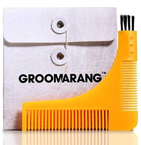 Groomarang Beard Sharping & Styling Template Comb (1 stk) thumbnail