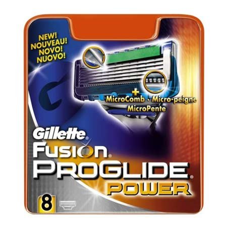 Gillette Fusion Proglide Power Barberblade (8-pak)