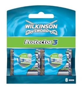 Se Wilkinson Sword Protector3 Blade (8-pak) hos Made4men