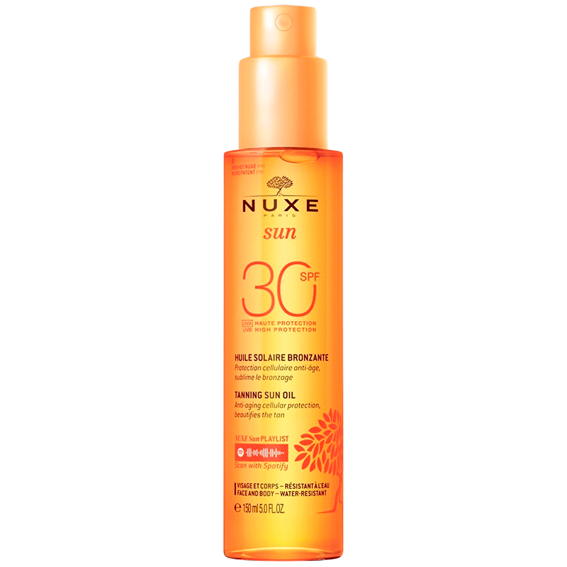 Nuxe Sun Tanning Oil Face & Body SPF30