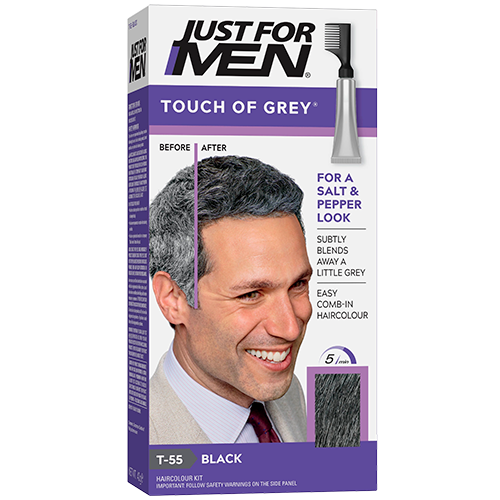 Just For Men Touch of Grey Hårfarve Black (1 stk)