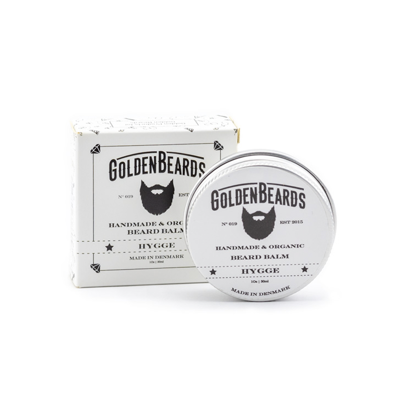 Se Golden Beards Hygge Organic Beard Balm (60 ml) hos Made4men