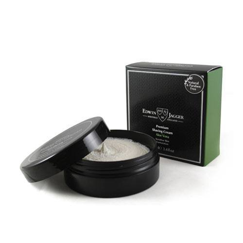 Edwin Jagger Natural Premium Shaving Cream Med Aloe Vera (100 ml) thumbnail