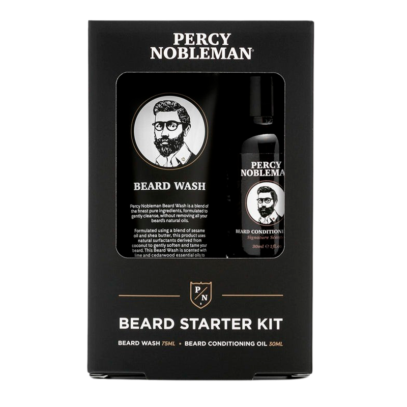 Se Percy Nobleman Beard Starter Kit hos Made4men