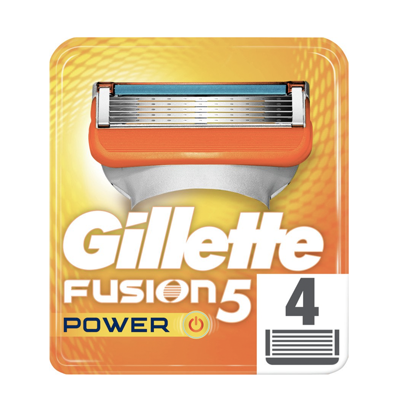 Gillette Fusion5 Power Barberblade (4 stk.) thumbnail