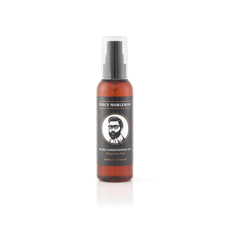 Percy Nobleman Beard Conditioning Oil - Uden duft (100 ml) thumbnail