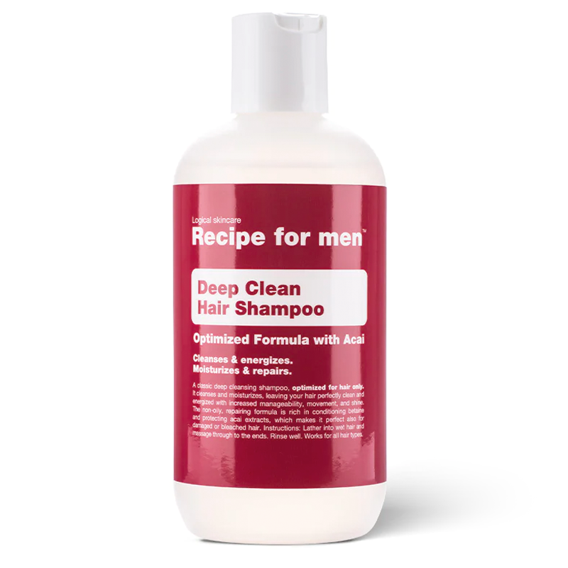 Recipe for Men Deep Cleansing Shampoo