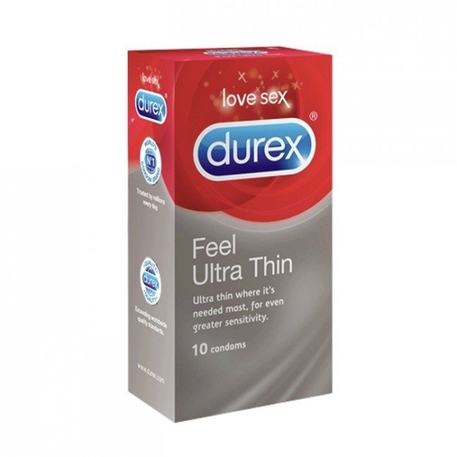 Durex Feel Ultra Thin Kondomer (10 stk) thumbnail