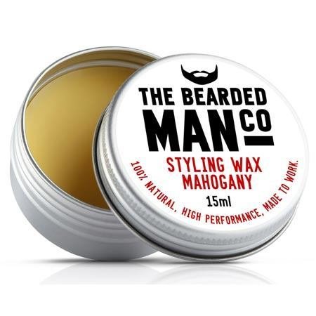 Se The Bearded Man Mahogany Moustache Wax (15 ml) hos Made4men