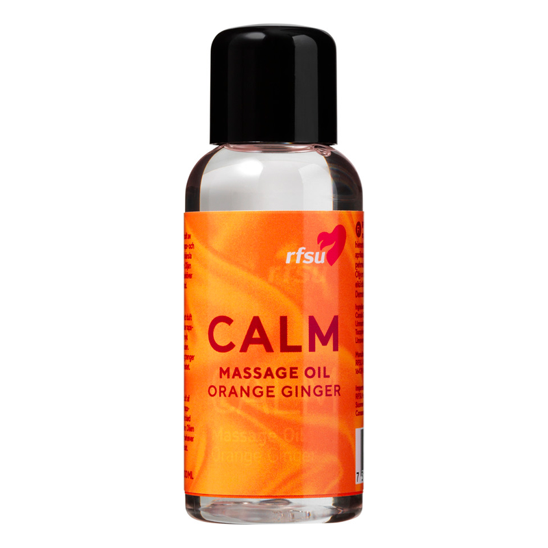 RFSU Calm Massage Oil Orange Ginger