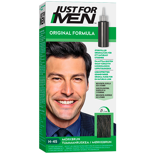 Just For Men Hårfarve Dark Brown (1 stk)