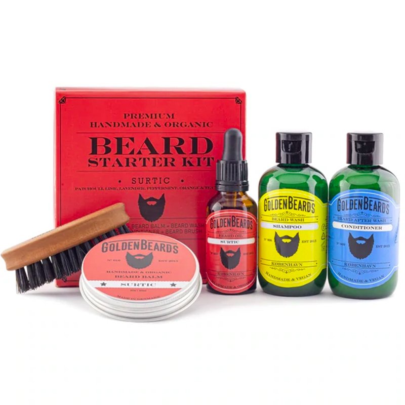 Billede af Golden Beards Starter Beard Kit Surtic