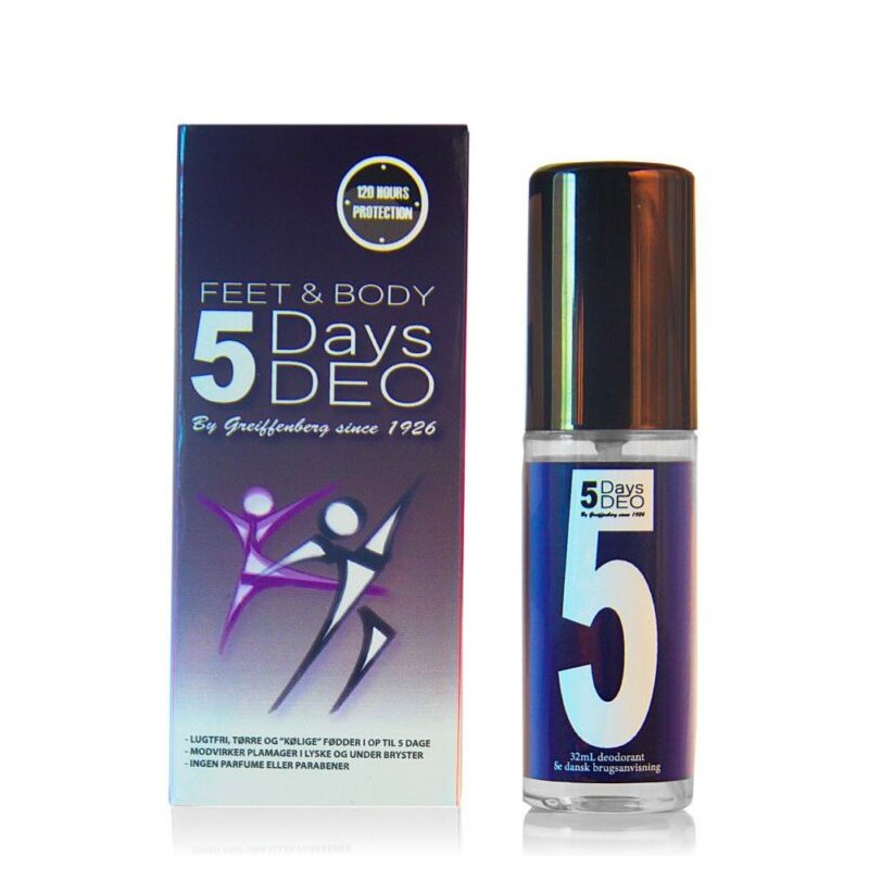5Days Deo - Feet and Body Spray (32 ml) thumbnail