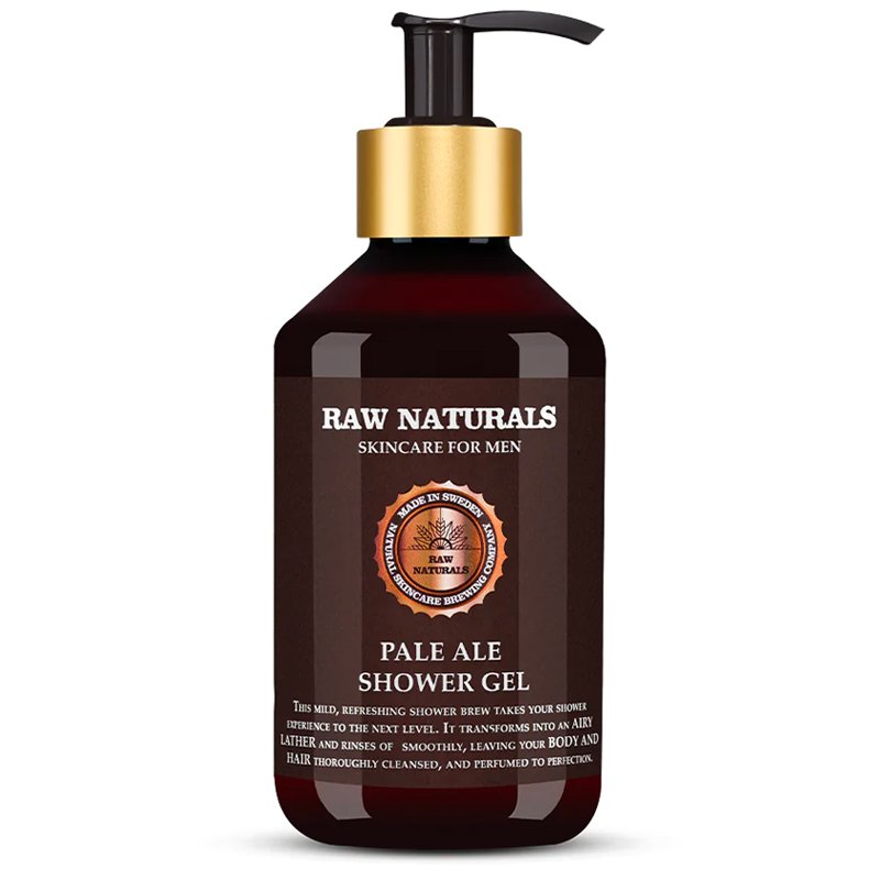 Se Raw Naturals Pale Ale Shower Gel (300 ml) hos Made4men