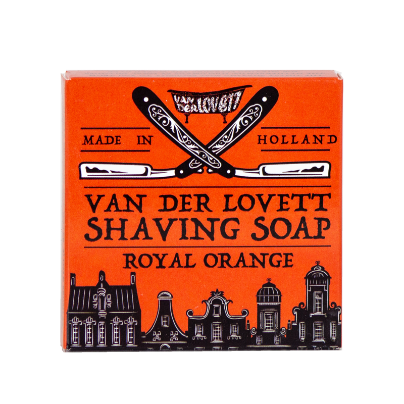 Van Der Lovett Shaving Soap Royal Orange (70 gr) thumbnail