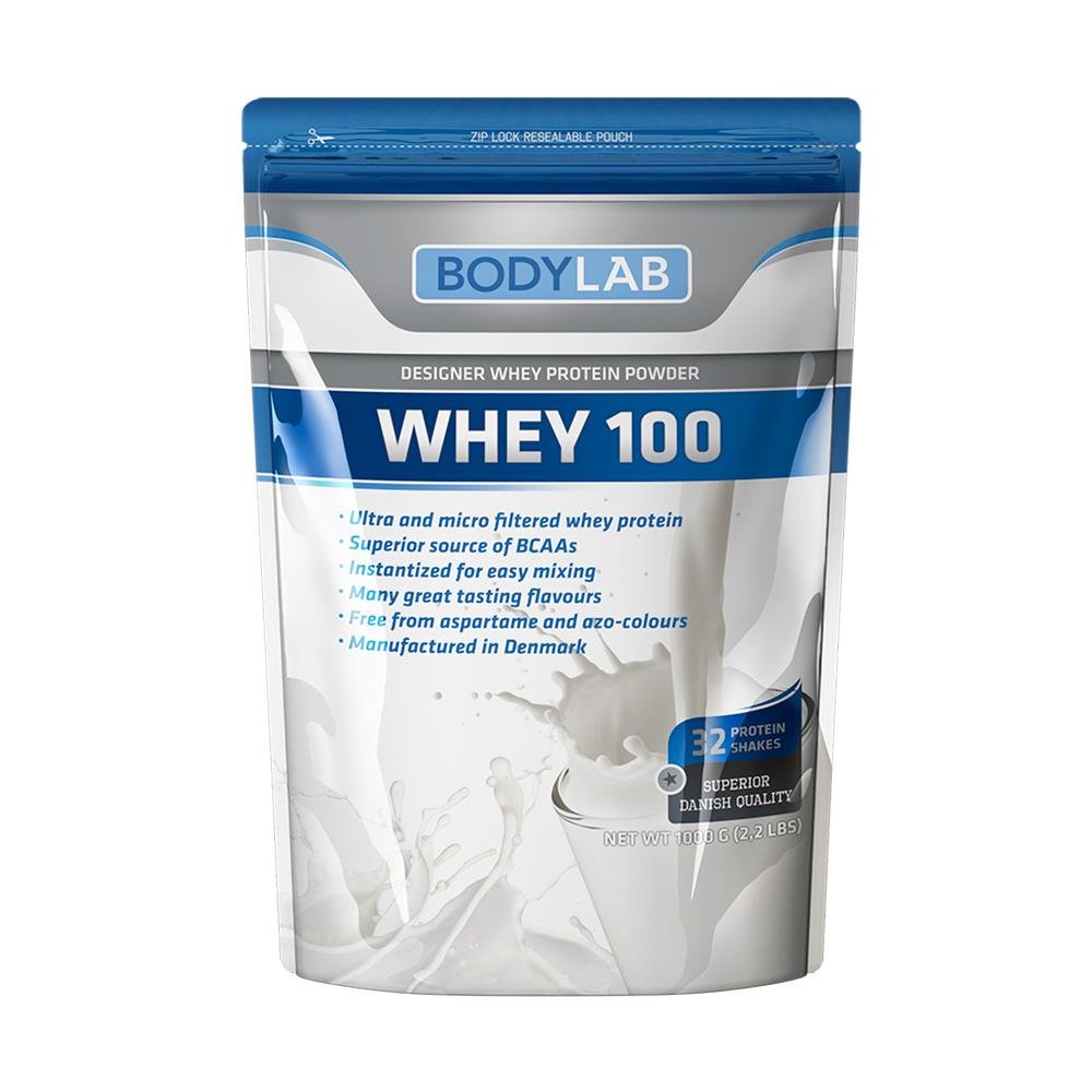 Bodylab Whey 100 Proteinpulver Fersken/Appelsin (1 kg) thumbnail
