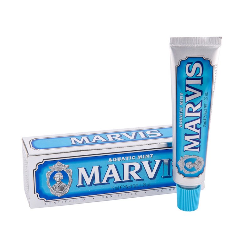 Marvis Tandpasta Aquatic Mint - Rejsestørrelse (25 ml) thumbnail