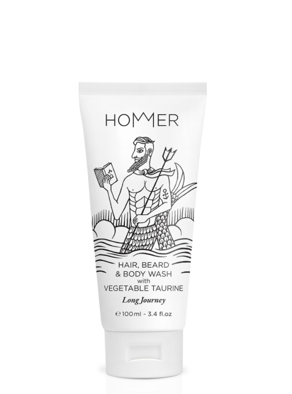 Hommer Hair, Beard & Body Wash, Long Journey