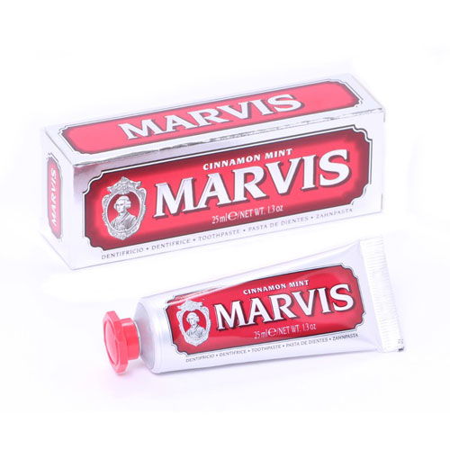 Marvis Tandpasta Cinnamon Mint - Rejsestørrelse (25 ml) thumbnail