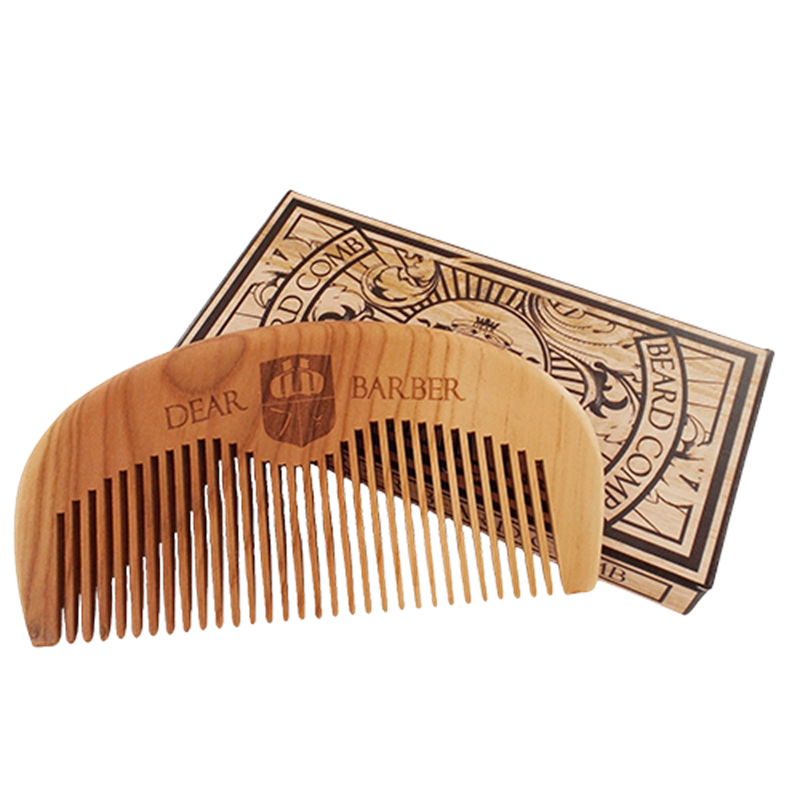 Se Dear Barber Beard Comb (1 stk) hos Made4men