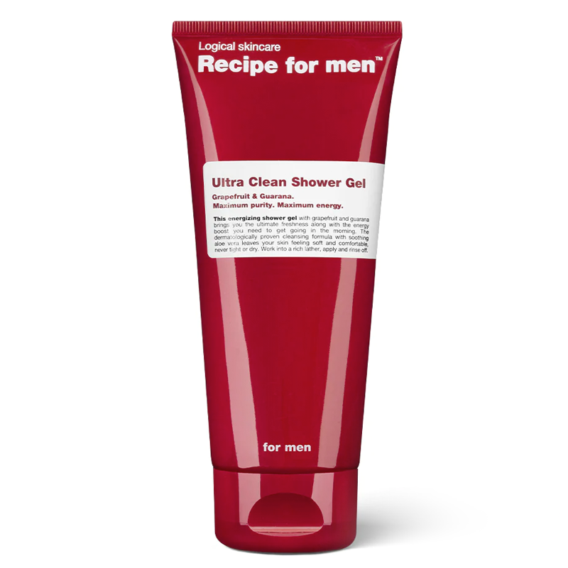 Billede af Recipe For Men Ultra Clean Shower Gel (200 ml) hos Made4men