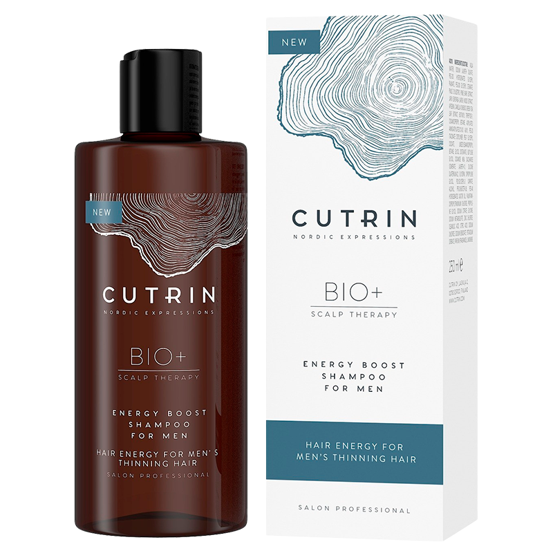 Cutrin BIO+ Energy Boost Shampoo For Men (250 ml) thumbnail
