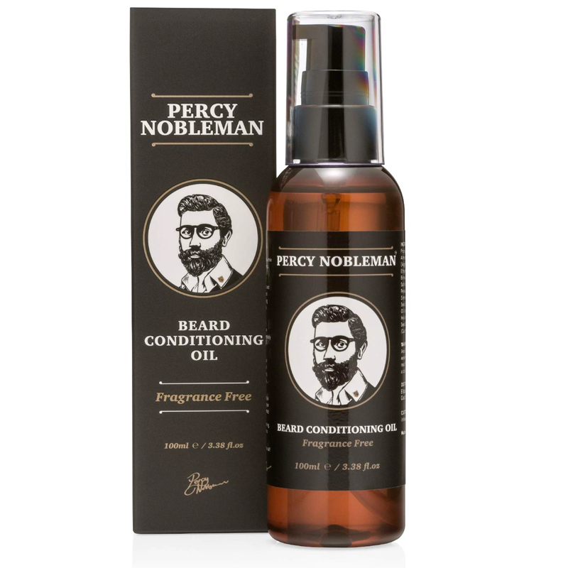 Percy Nobleman Skægolie – Uden duft (100 ml)