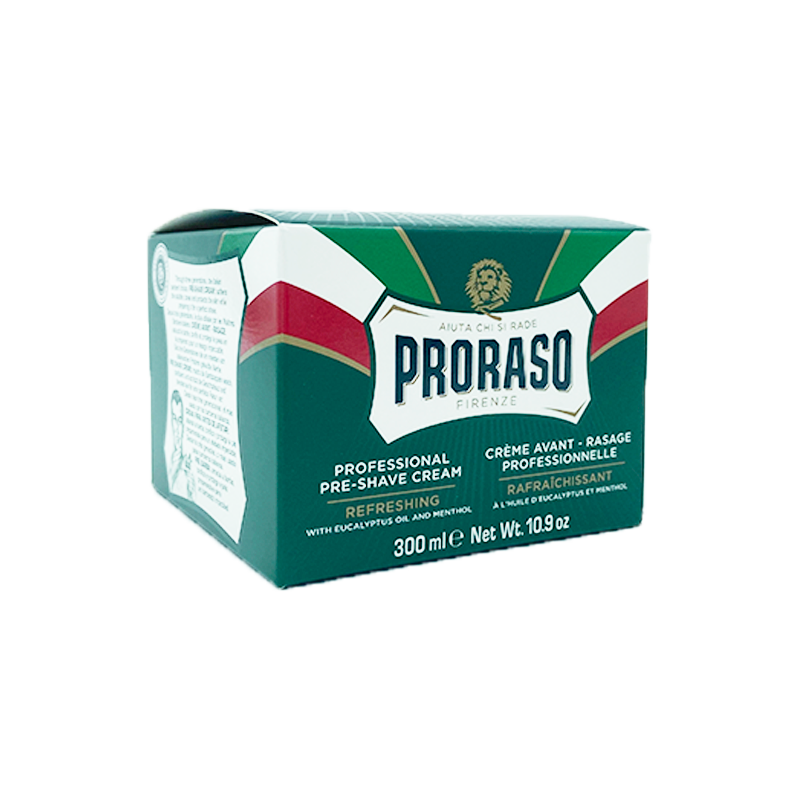 Proraso Pre-Shave Cream - Eucalyptus Oil & Menthol (300 ml)