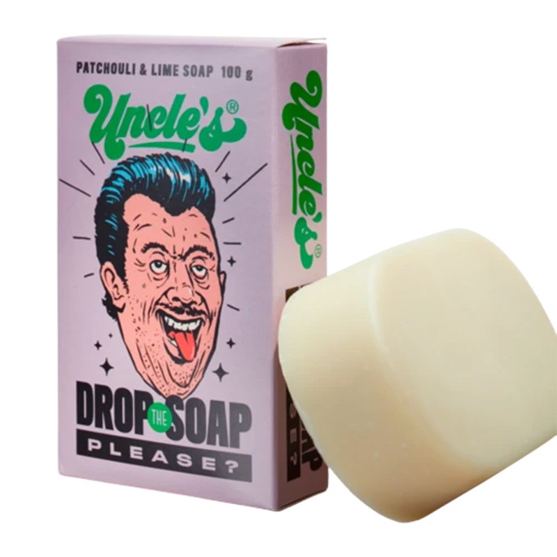 Dick Johnsons Uncle&apos;s Patchouli & Lime Soap Bar Don&apos;t Drop the Soap (100 g) thumbnail