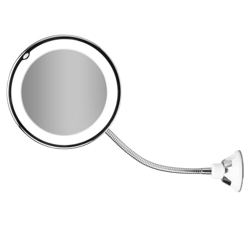 Gillian Jones Adjustable LED Suction Mirror X10 silver (Dia. 17 cm) thumbnail