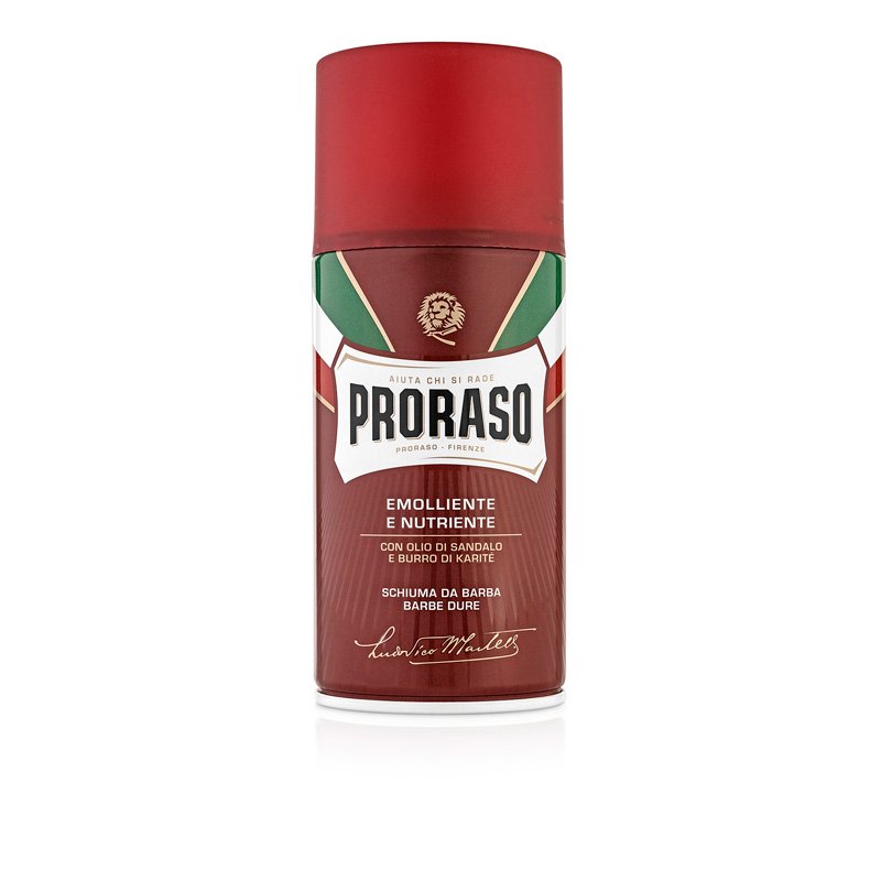 Proraso Barberskum  -  Sandelstræsolie og Shea Butter (300 ml)