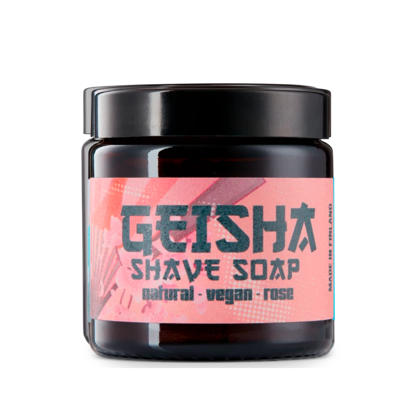 Geisha Shave Soap Rose (80 g) thumbnail