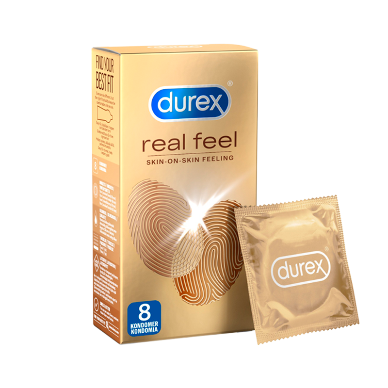 Durex Real Feel Kondomer (8 stk) thumbnail