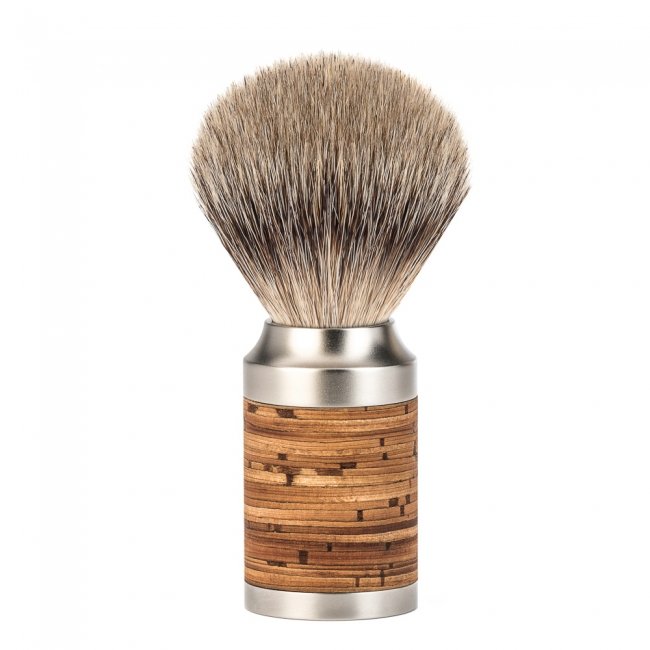 Mühle Rocca Barberkost Silvertip Badger, Rustfrit Stål (31-M-95) thumbnail
