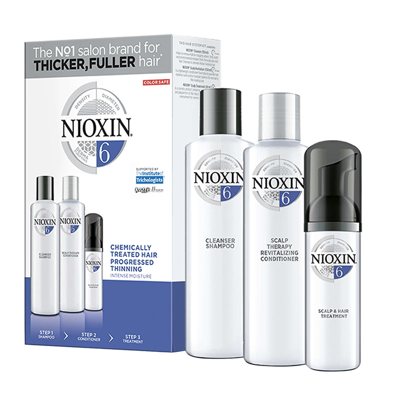 Nioxin Hair System Kit 6 Thinning Chemically Damaged Hair