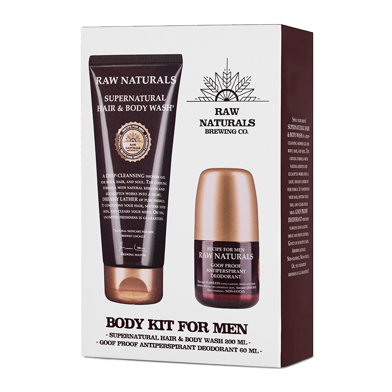 Raw Naturals Body Kit For Men