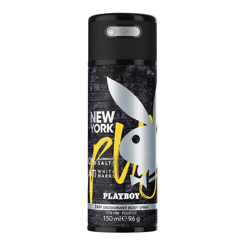 Playboy New York For Him Deodorant Spray (150 ml) thumbnail