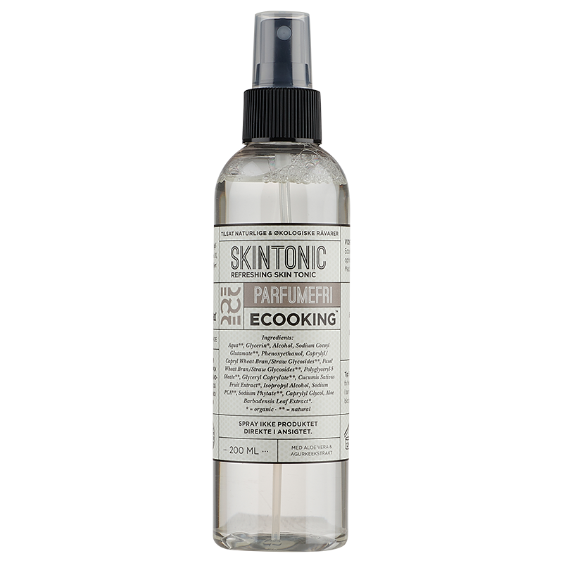 8: Ecooking Skin Tonic Parfumefri (200 ml)